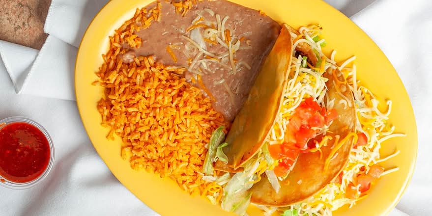 6. Two Crispy Tacos