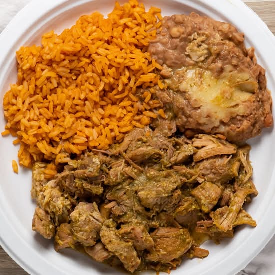 8. Pork in Chile Verde