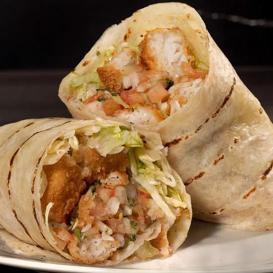 Grilled Fish Burrito
