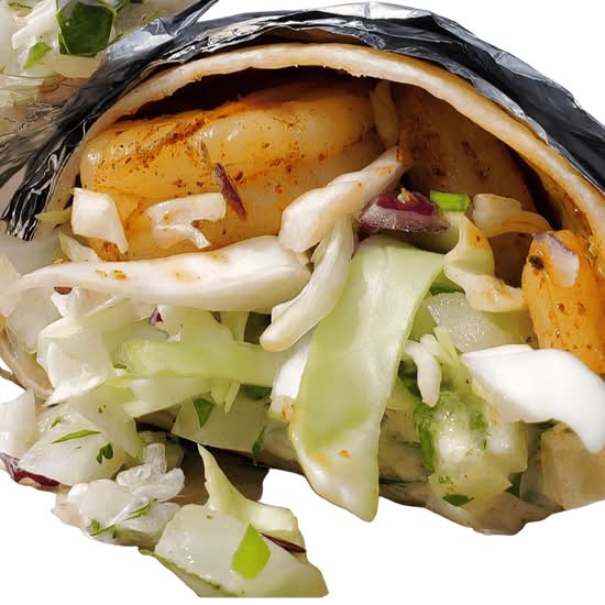 Grilled Shrimp Burrito