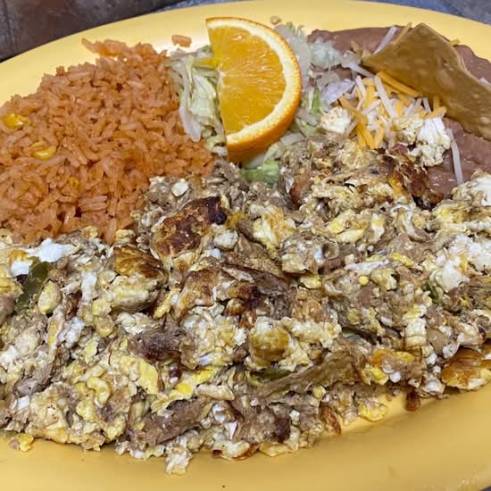 Machaca and Eggs
