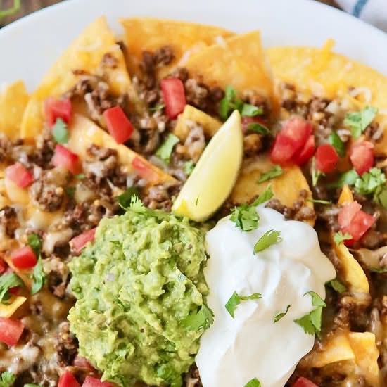 Steak Nachos Supreme