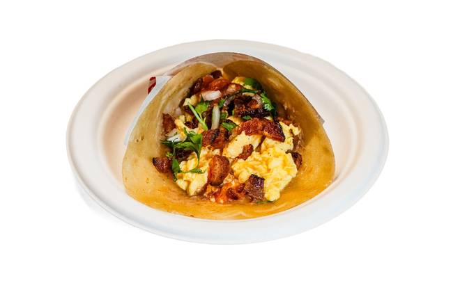 Bacon, Egg and Cheese Taco