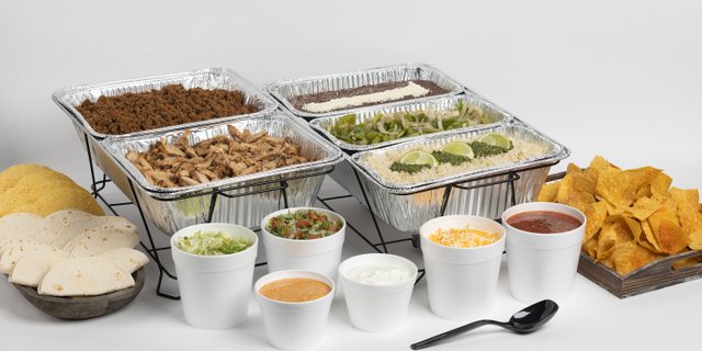 2 Protein Taco Bar W/ Queso