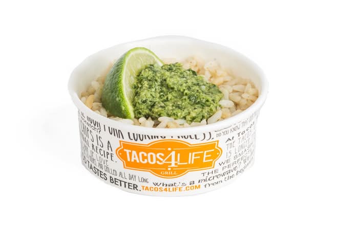 Cilantro Pesto Rice
