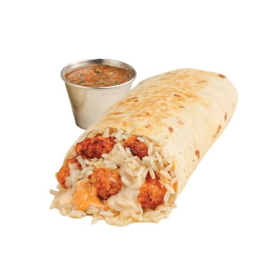 Fried Chicken Burrito