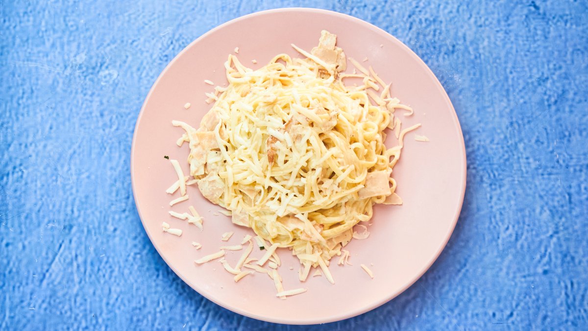 Pasta me Pana Proshutë and Kërpudhë