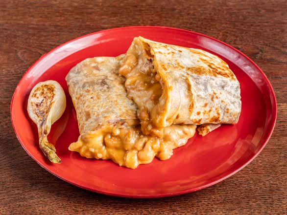 Burrito Rice, Beans, and Cheese (Arroz, Frijol, y Queso)