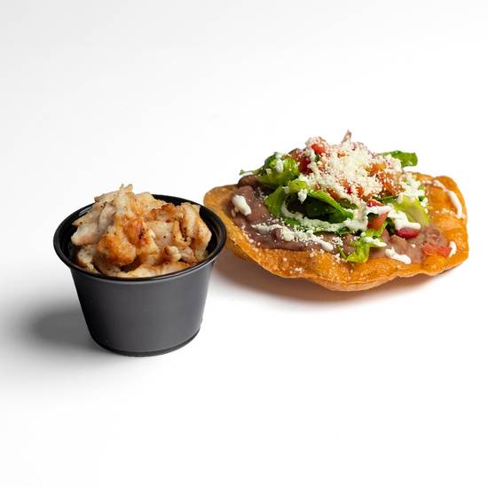 CHICKEN TOSTADA