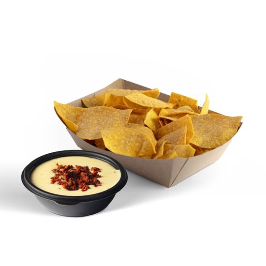 CHORIZO QUESO AND CHIPS