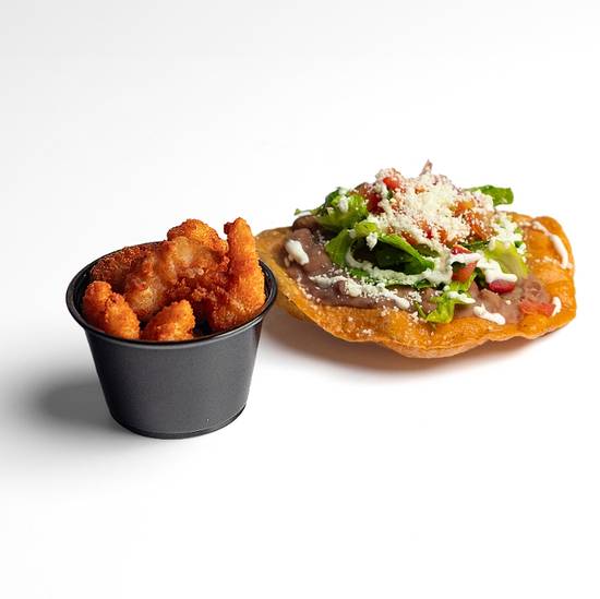 SHRIMP TOSTADA
