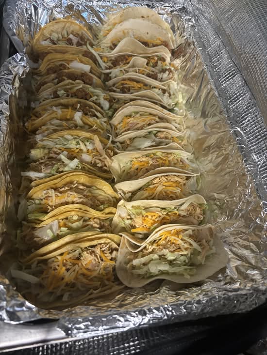Chicken taco