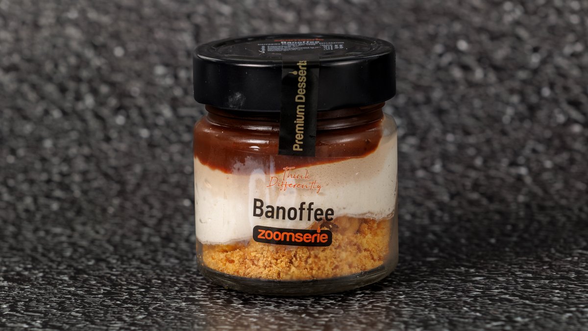 Banoffee σε Γυάλινο Βαζάκι