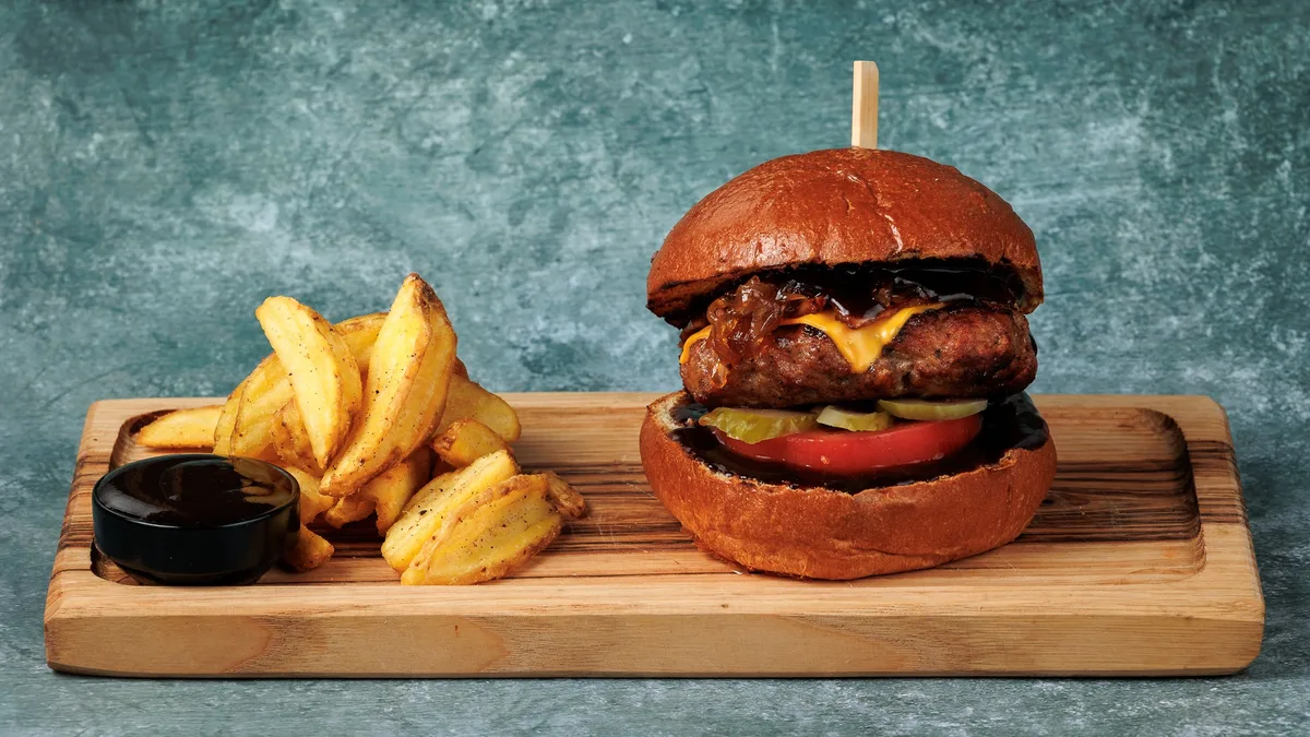 Black Angus Bbq Burger