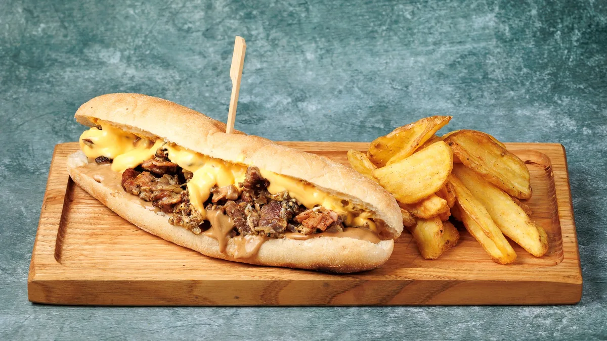 Cheese Steak Sandos