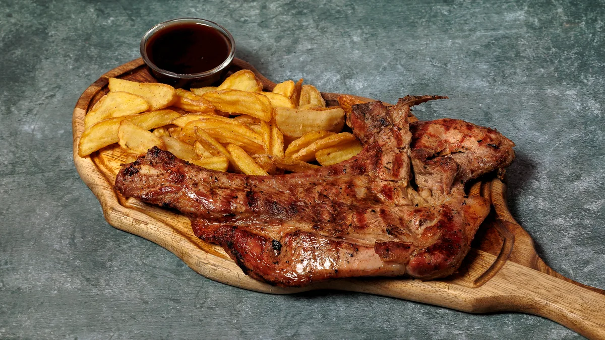 Pork Steak Tomahawk