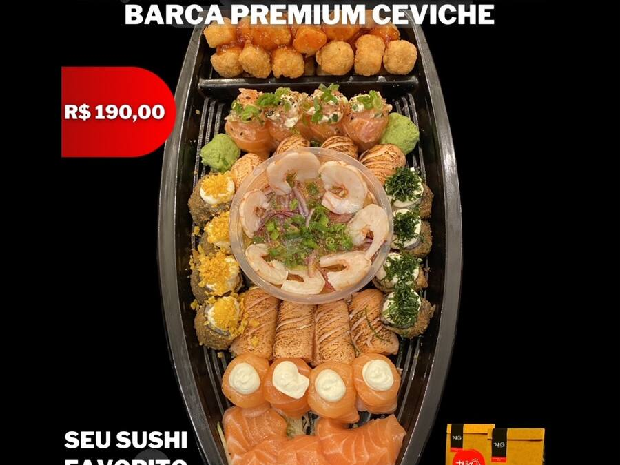Barca Premuim Ceviche 44 Unidades