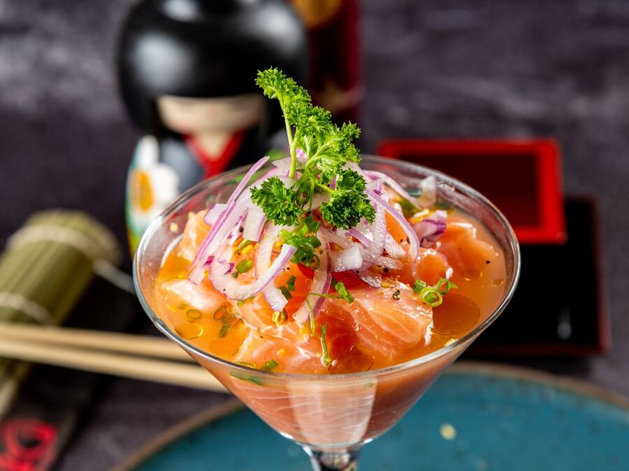 Ceviche de Salmão