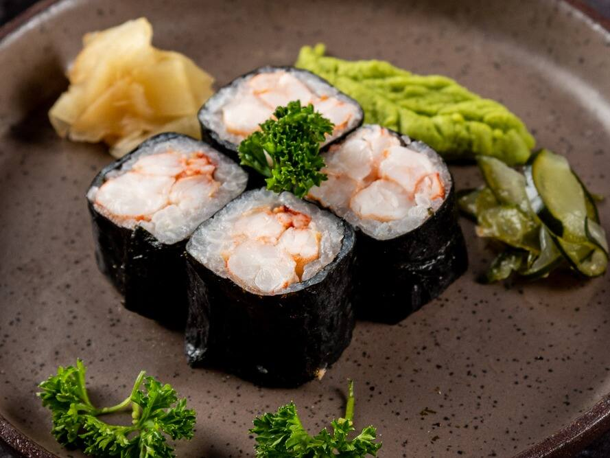 Ebimaki Roll de Camarão 4 Unidades