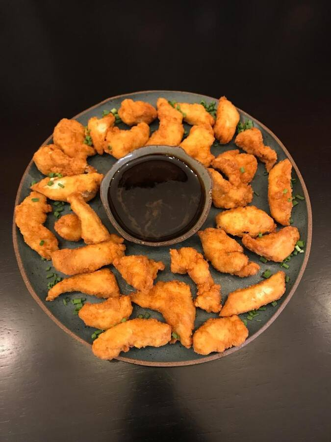 Fry de Frango ao Molho de Tonkatsu