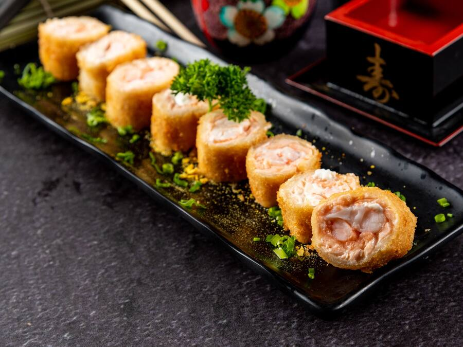 Hot Ebi Panko 8 Unidades