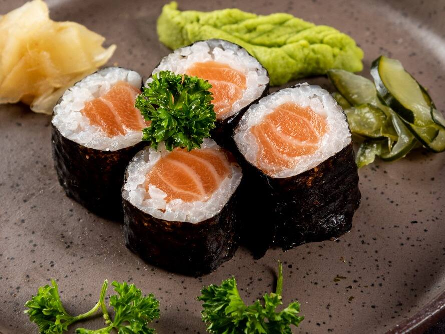 Makimono Salmão 4 Unidades