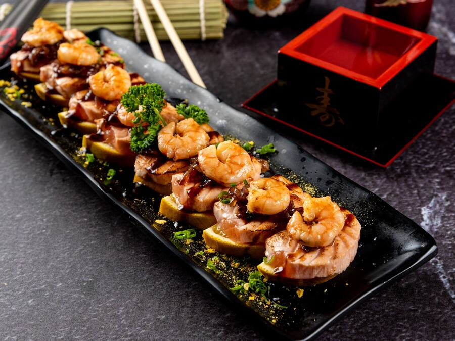 Sashimi Ebi 8 Unidades