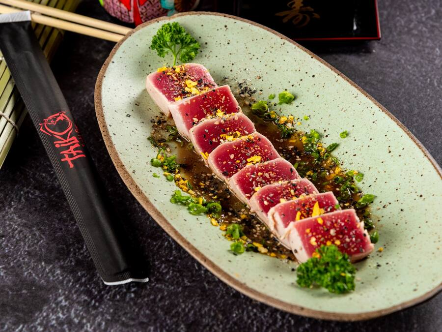 Sashimi Marinado de Atum