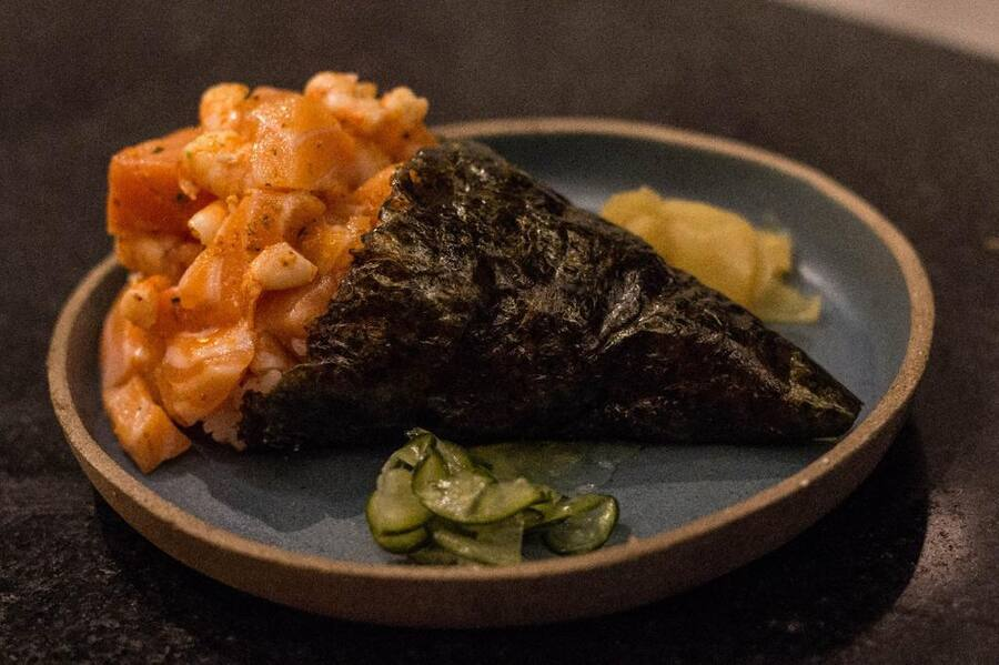 Temaki Spice Salmão