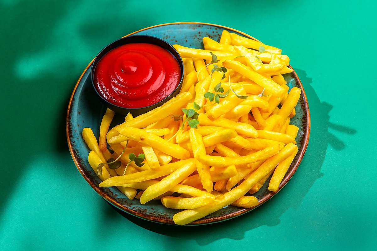 Friikartulid ketšupiga