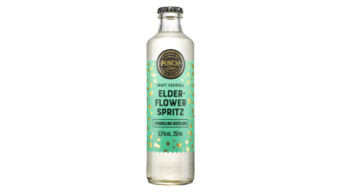 Punch Club! Elderflower Spritz 6% 0,25 l