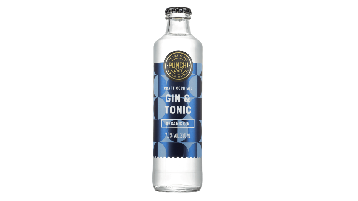 Punch Club! Gin and Tonic Organic 7,0% 0,25 l