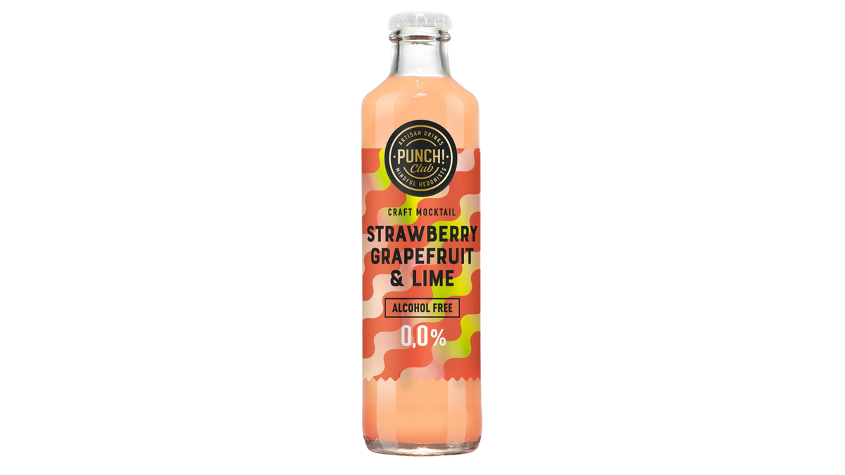 Soft Punch Strawberry Grapefruit and Lime 0,25 l