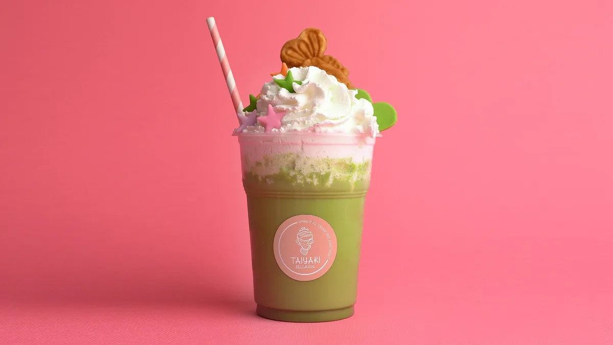 Ice Matcha latte