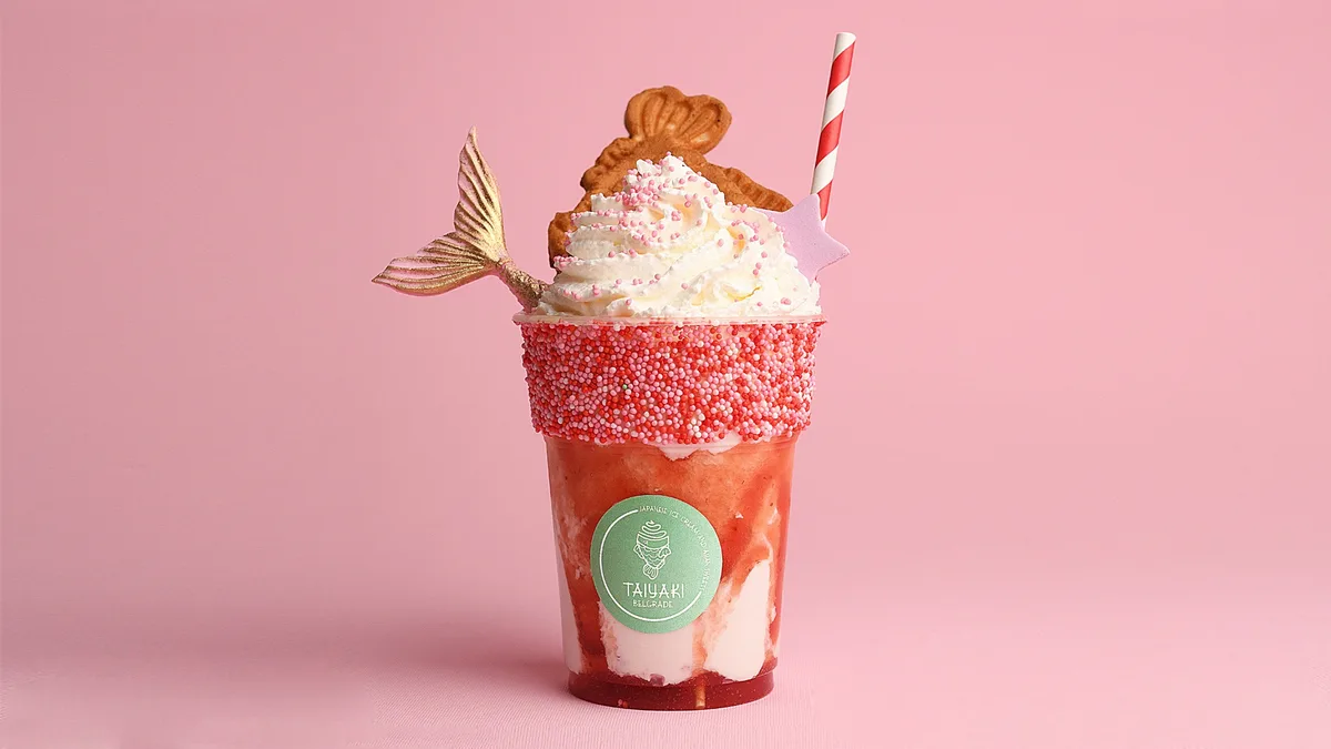 Milkshake jagoda