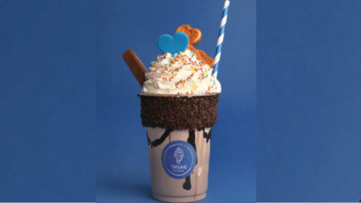 Milkshake čokolada
