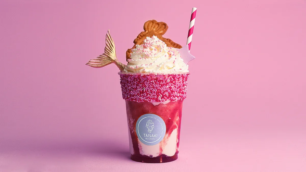 Milkshake šumsko voće