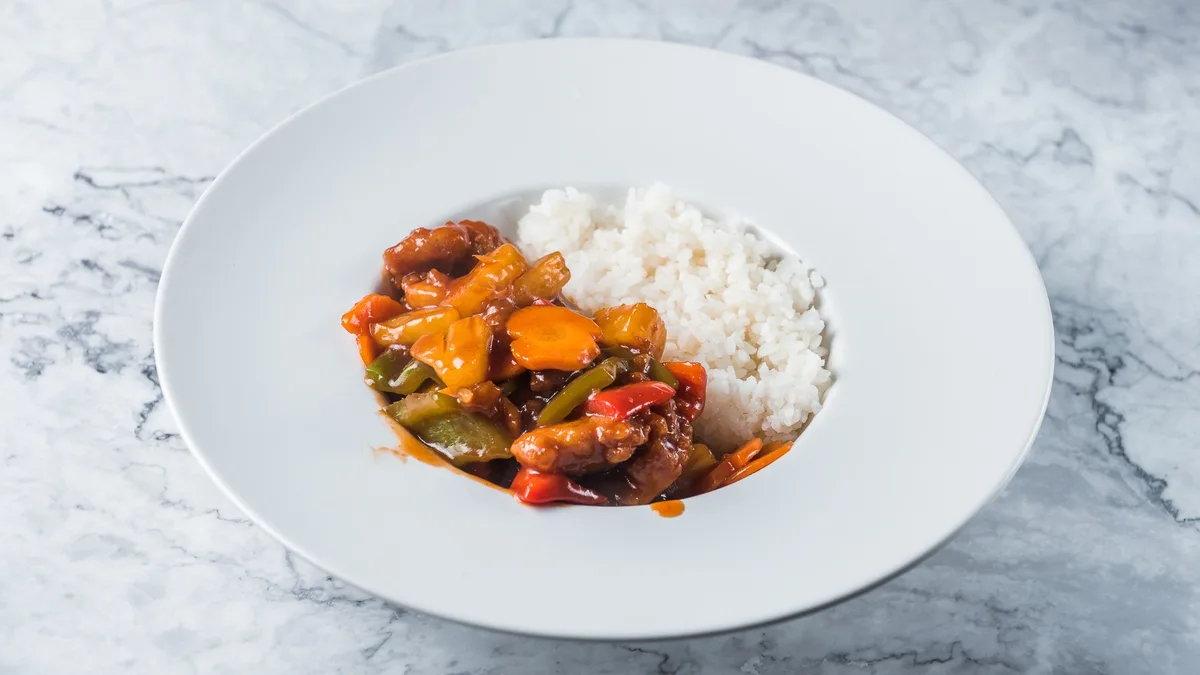 Sweet and Sour Shrimps