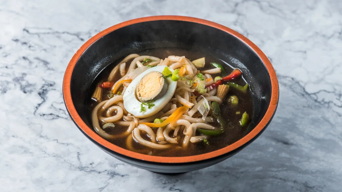 Taiyo Ramen Soup with Udon