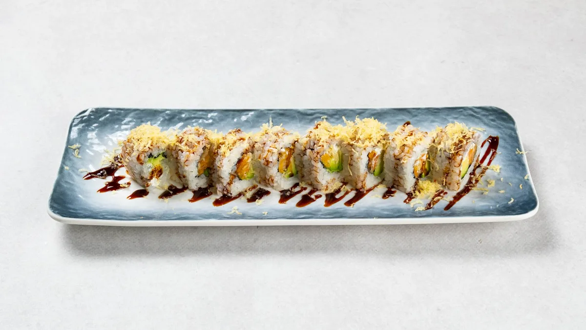 Uramaki Tempura vegetable
