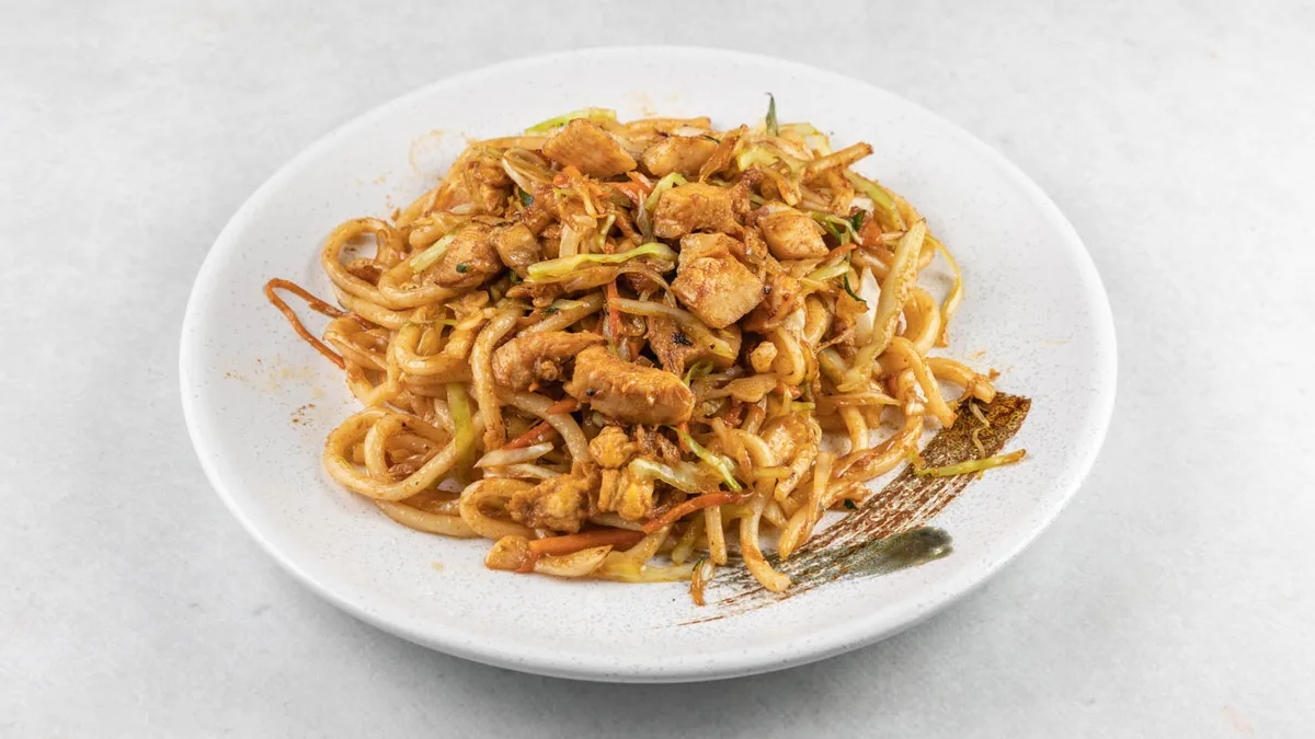 Yaki udon tori