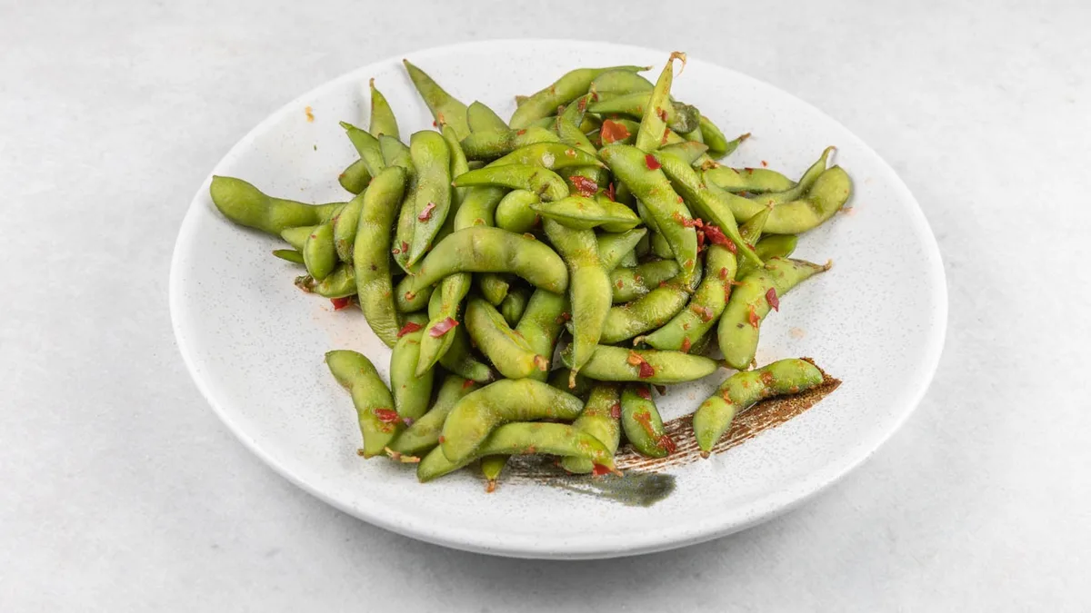 Spicy edamame