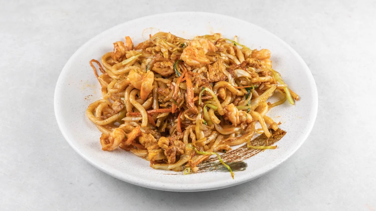 Yaki udon ebi