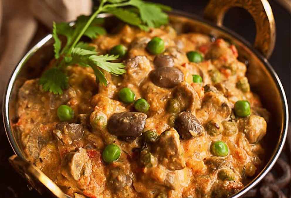 Mutter Hongos Masala
