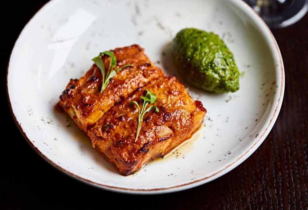 Salmón Tandoori