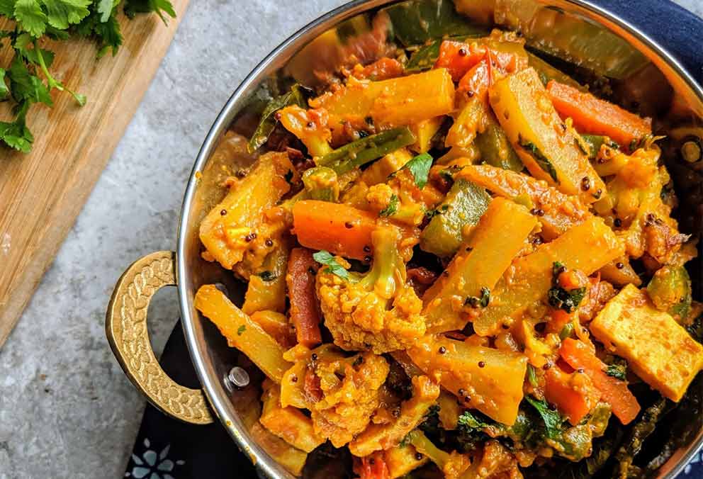 Vegetales Masala