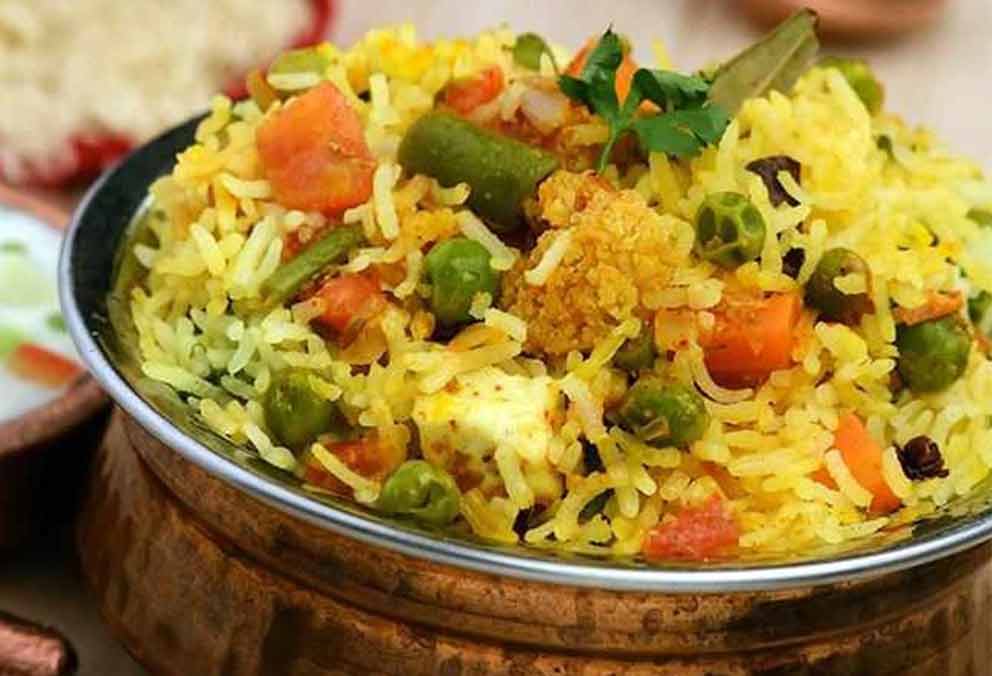 Vegetales Pulao