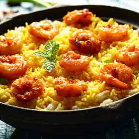 Shrimp Biryani