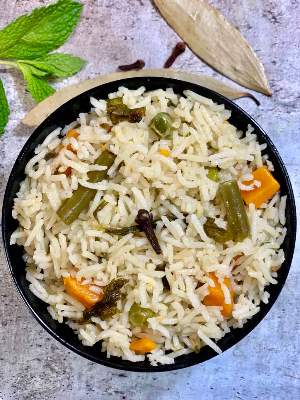 Indian Vegetarian Pulao