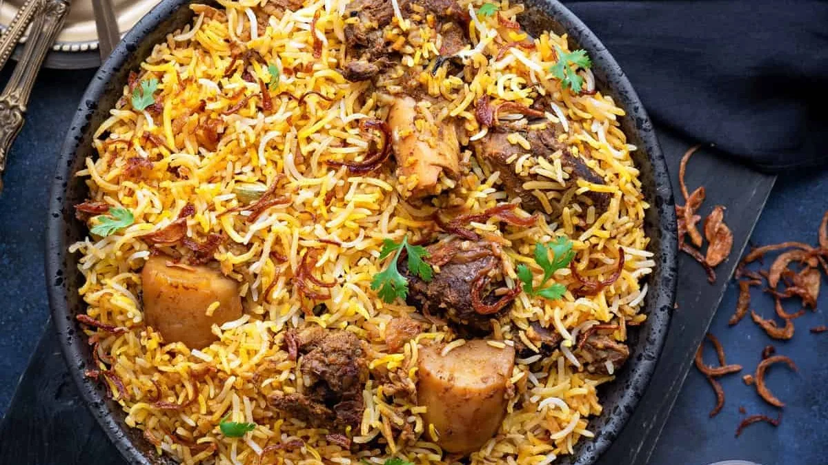 Lamb Hyderabadi Biryani